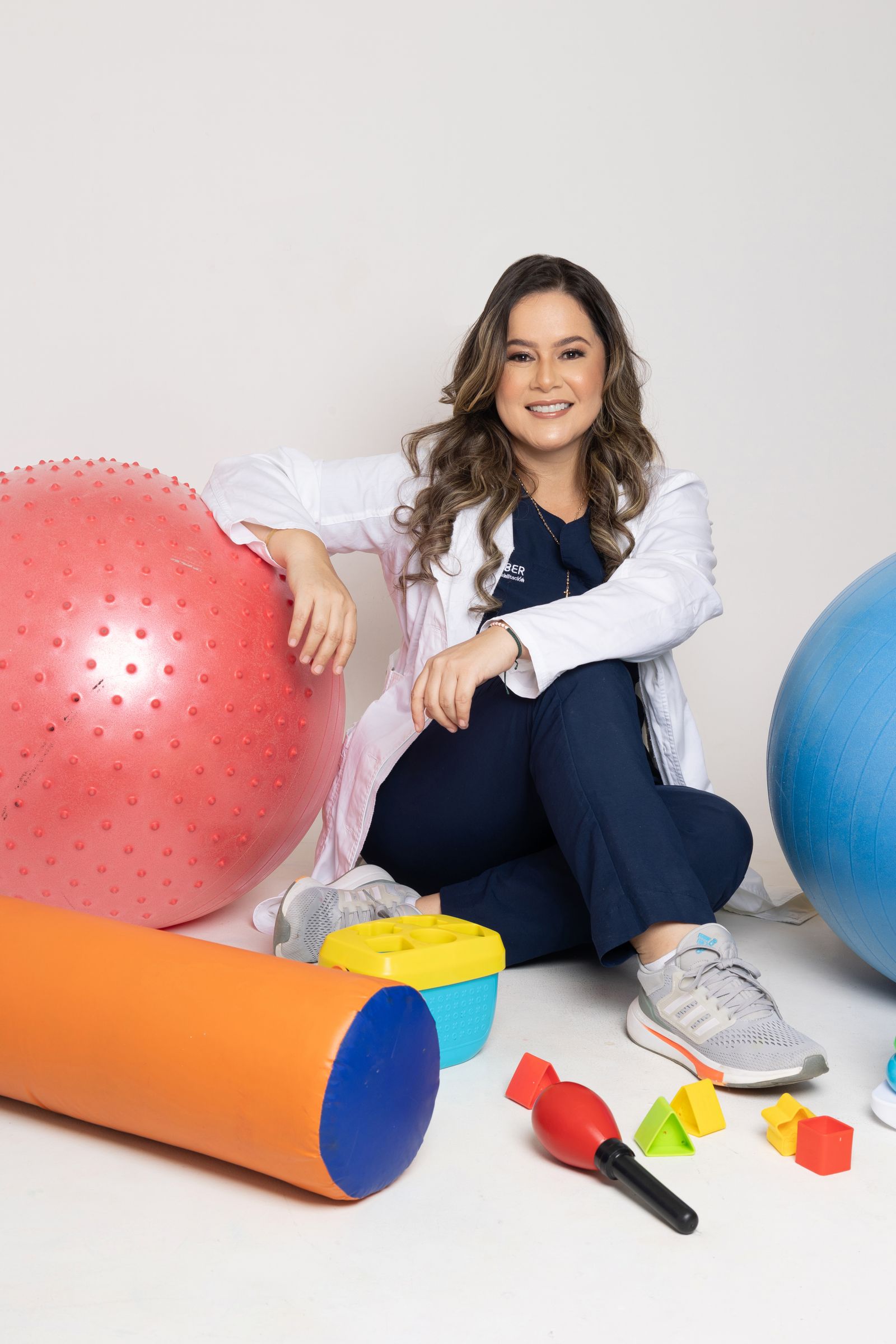 Maria Virginia, fisioterapeuta pediátrica